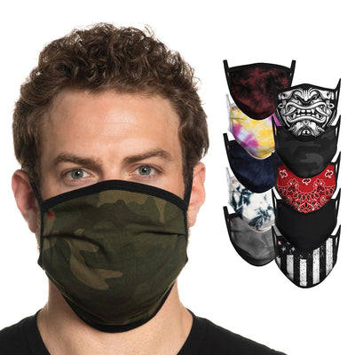 Secret Artist Assorted Bulk Cloth Face Masks
