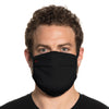 Secret Artist Pleated Black/Black Reverisble Cloth Face Mask